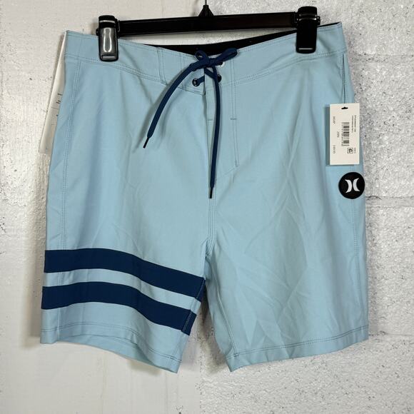 Hurley Men's Block Party Boardshort 18" in Sea Haze, Size 29 $50 - Picture 6 of 8
